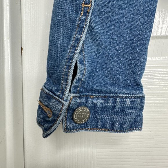 WOMEN'S LOFT JEAN JACKET US SIZE XS - Picture 12 of 12